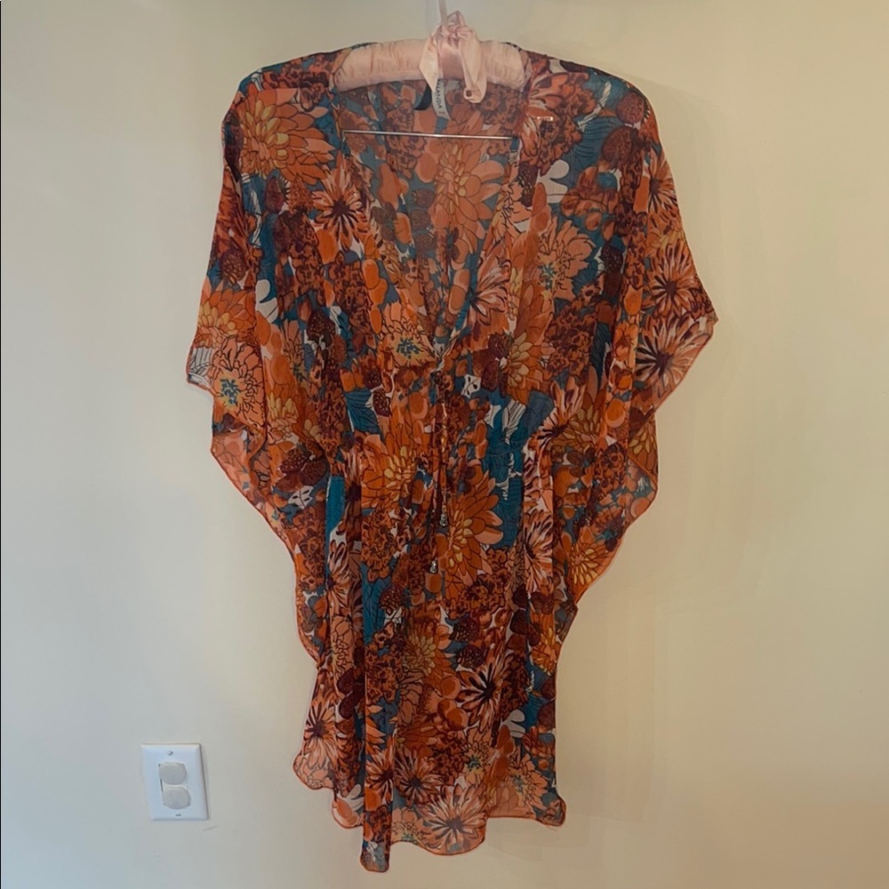 4 for $40 - Ananda Design Floral Swim Coverup